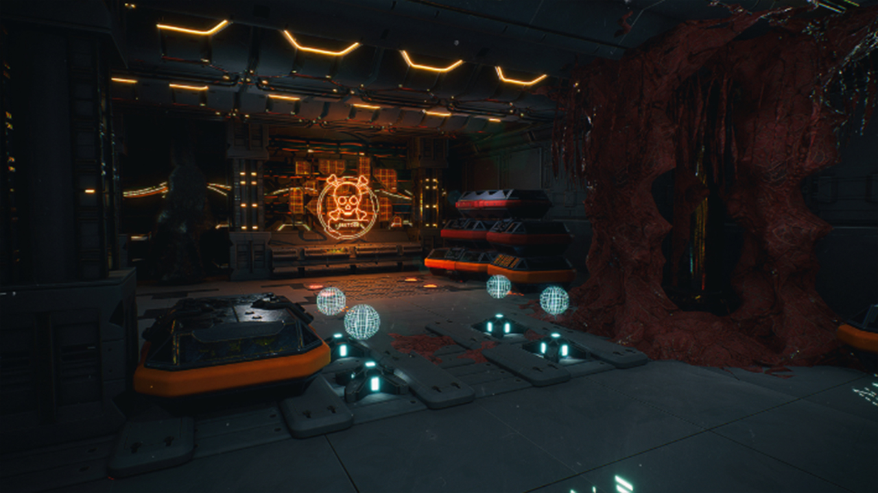 Sicka SciFi Interior 2 科幻科技室内机械环境场景