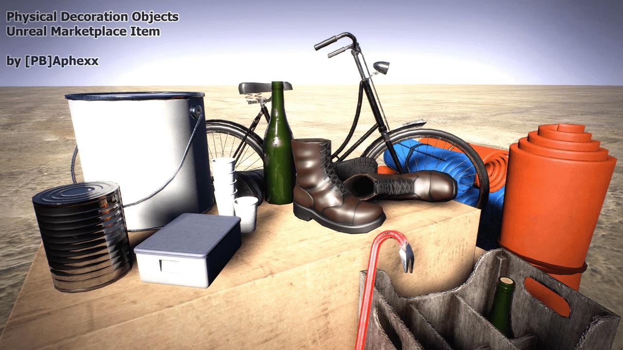 Ambient Physical Decoration可破坏损坏箱子杂物蓝图