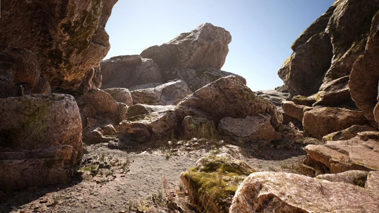 Rocks and Boulders Pack岩石石头巨石写实石碓资源包