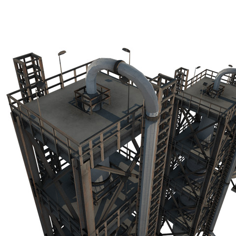 OilRefinery04-1.0炼油厂设备资源包V4