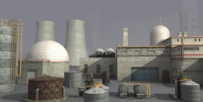 industrial5工厂场景车间厂房设备素材包V5