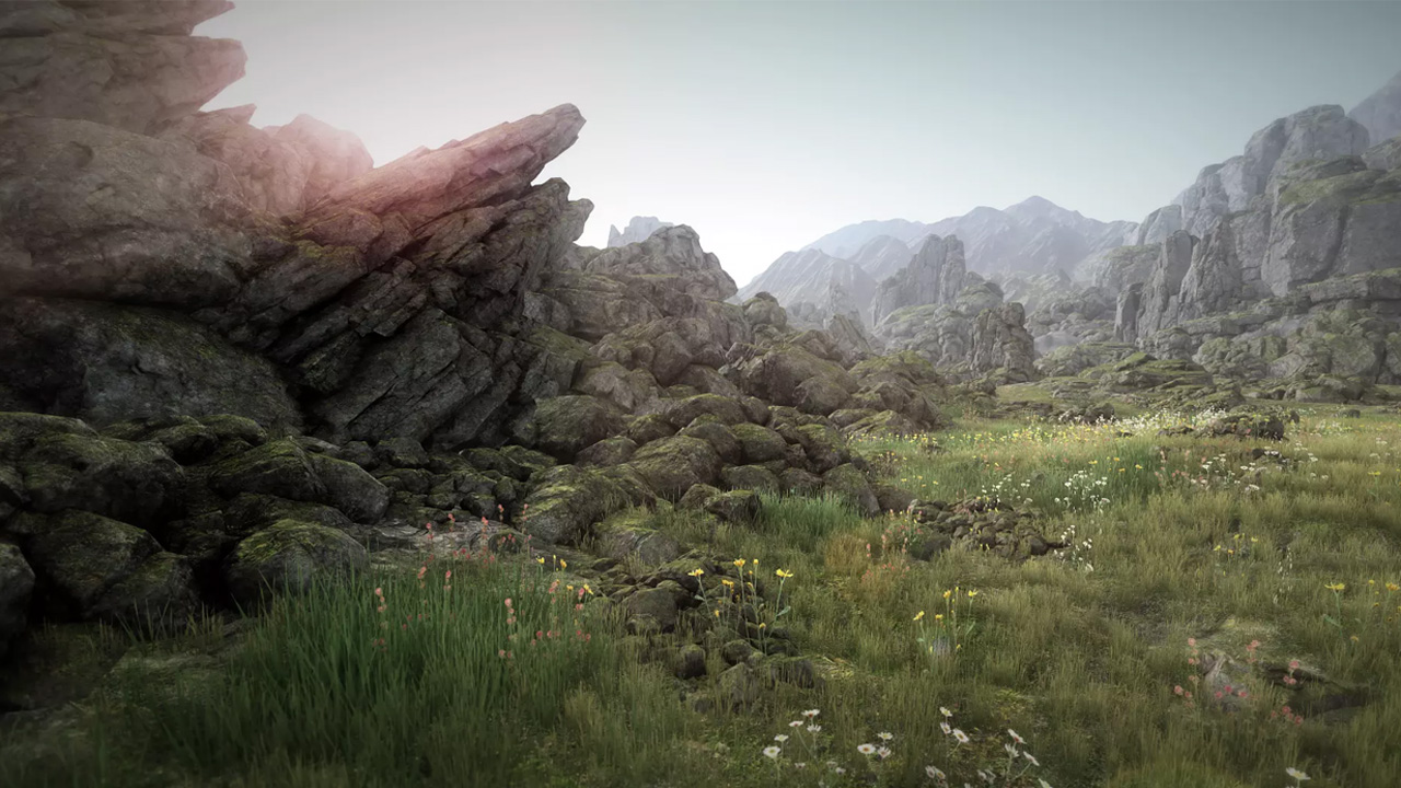 Rock and Boulders 3 1.0写实石头岩石山石场景模型