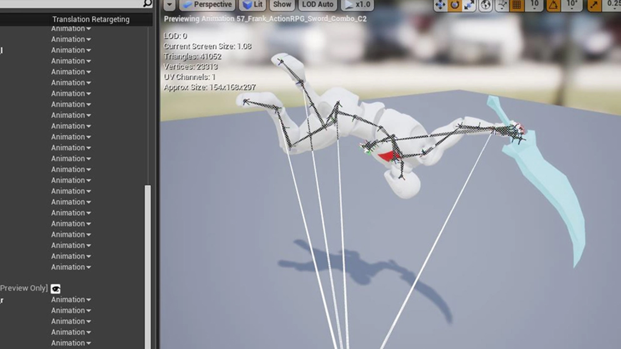 Frank Action RPG Sword 1 刀剑作战动画资源包