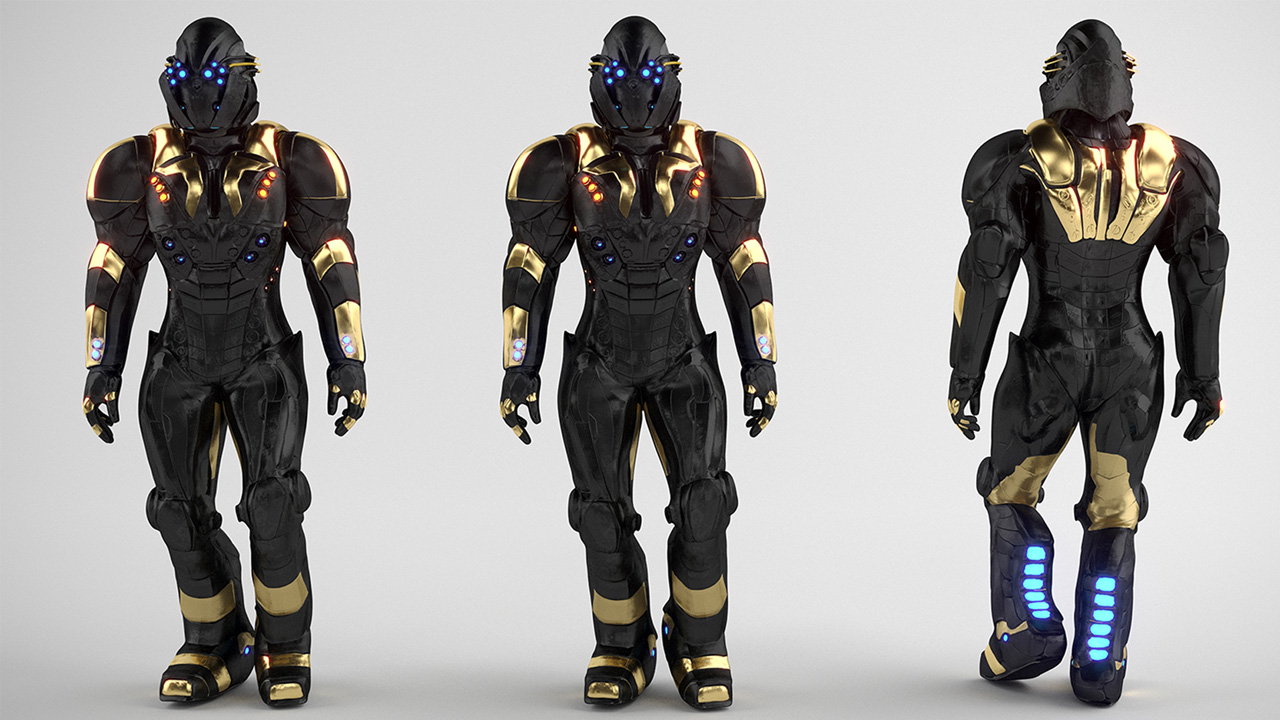 Sci Fi Robot 1 科幻机器人1