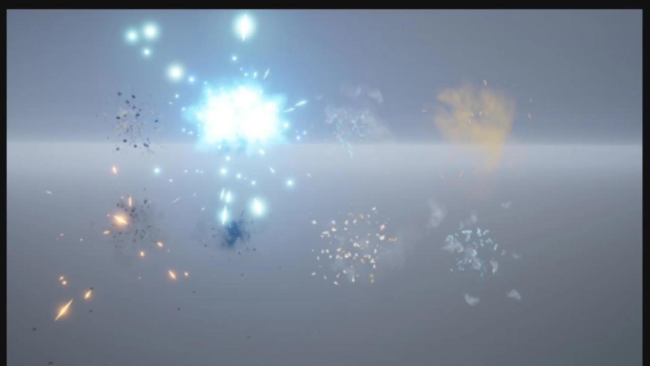 Niagara Realistic Starter VFX火焰能量粒子特效