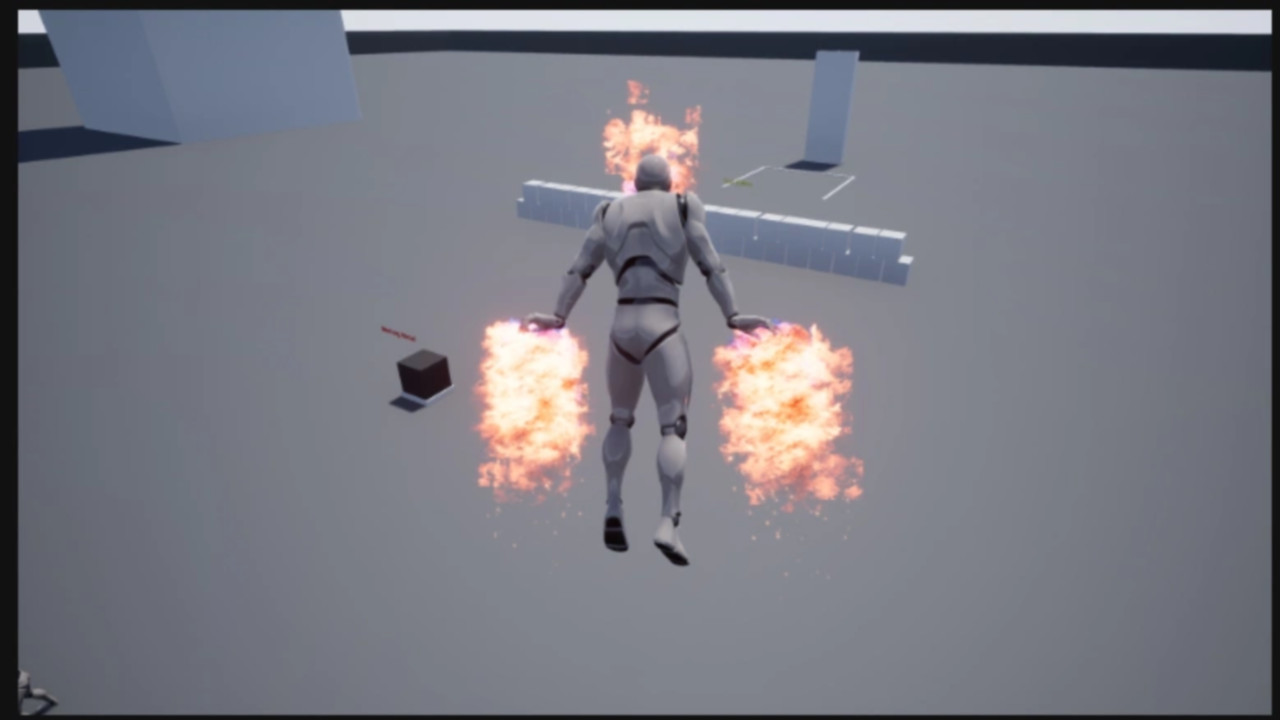 Super Powers人物移动飞行打斗超级能量残影拖尾大招特效