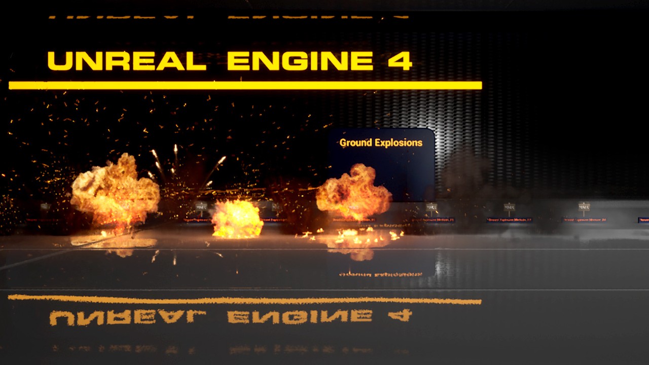 Art of Explosions with Sounds 424爆炸水花特效