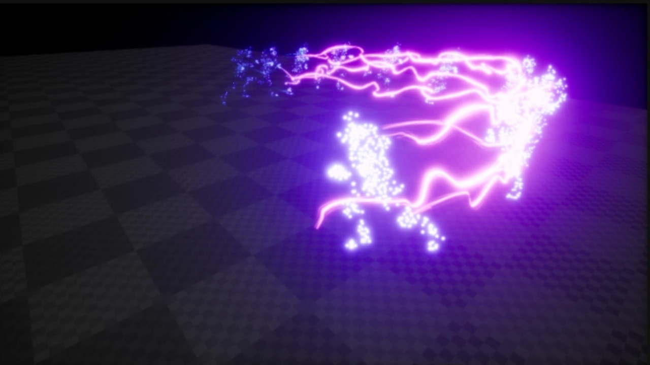 Dash VFX人物动作突进疾走残影拖尾粒子特效