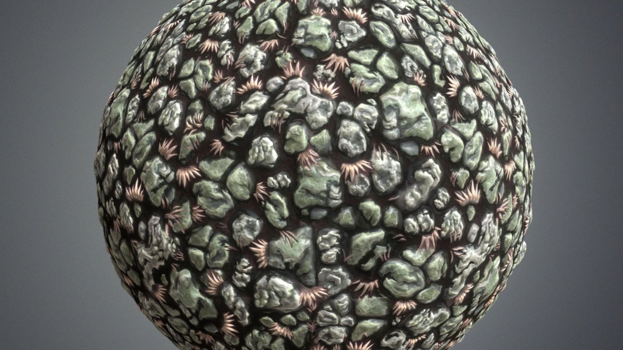 Ground Vol 43 Hand Painted地面材质贴图