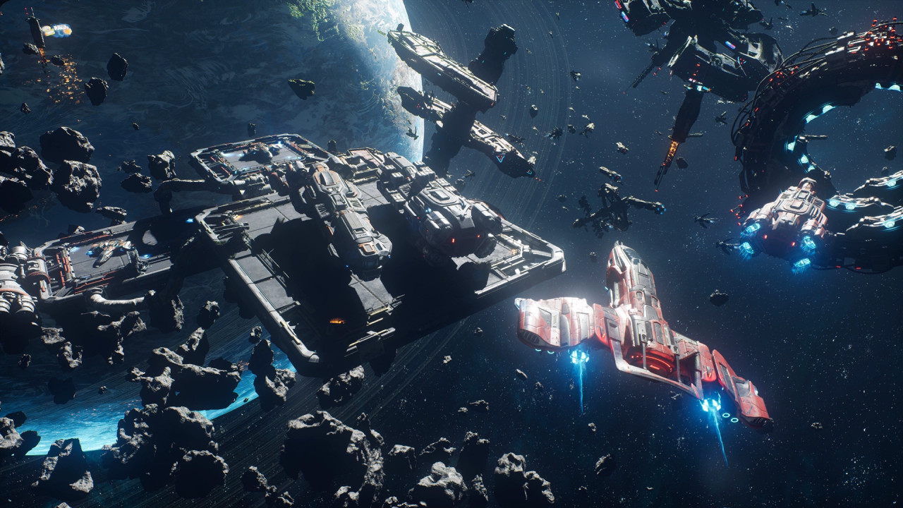 Space Frontier Stations Ships 5.0宇宙空间站场景