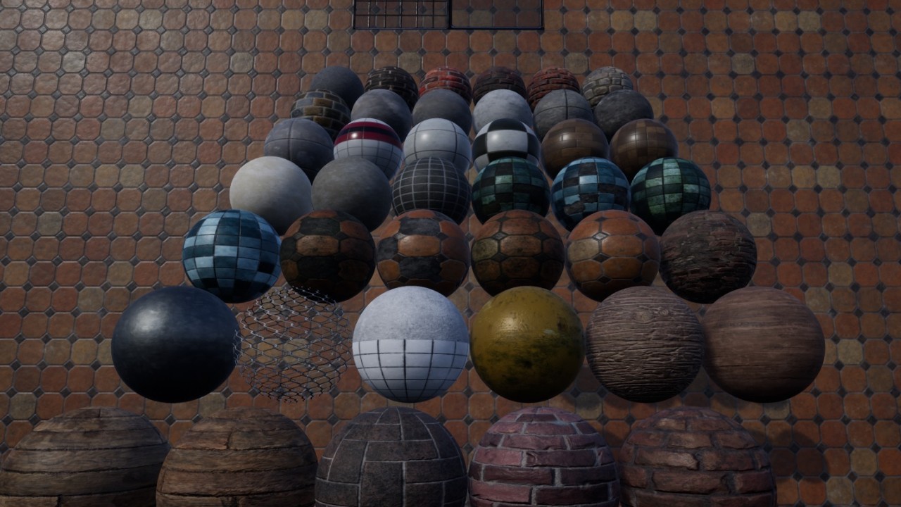 Urban Material Pack城市地面道路墙面建筑物体材质