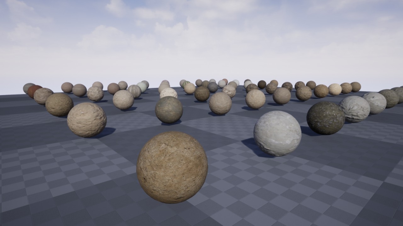 Megascans – Concrete Rough Vol. 1 扫描资产：混凝土粗糙材质V1