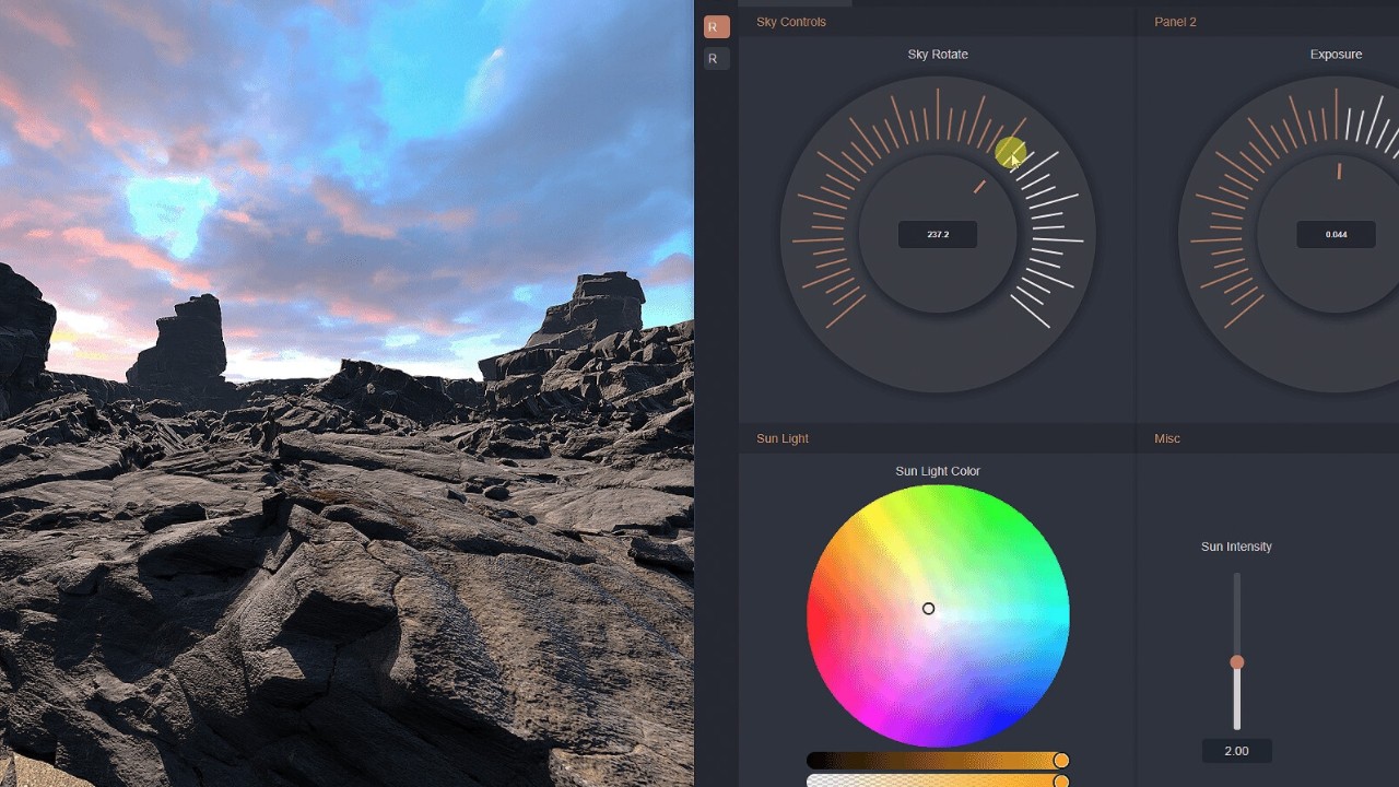 RemoteControlWebInterface远程控制网页界面