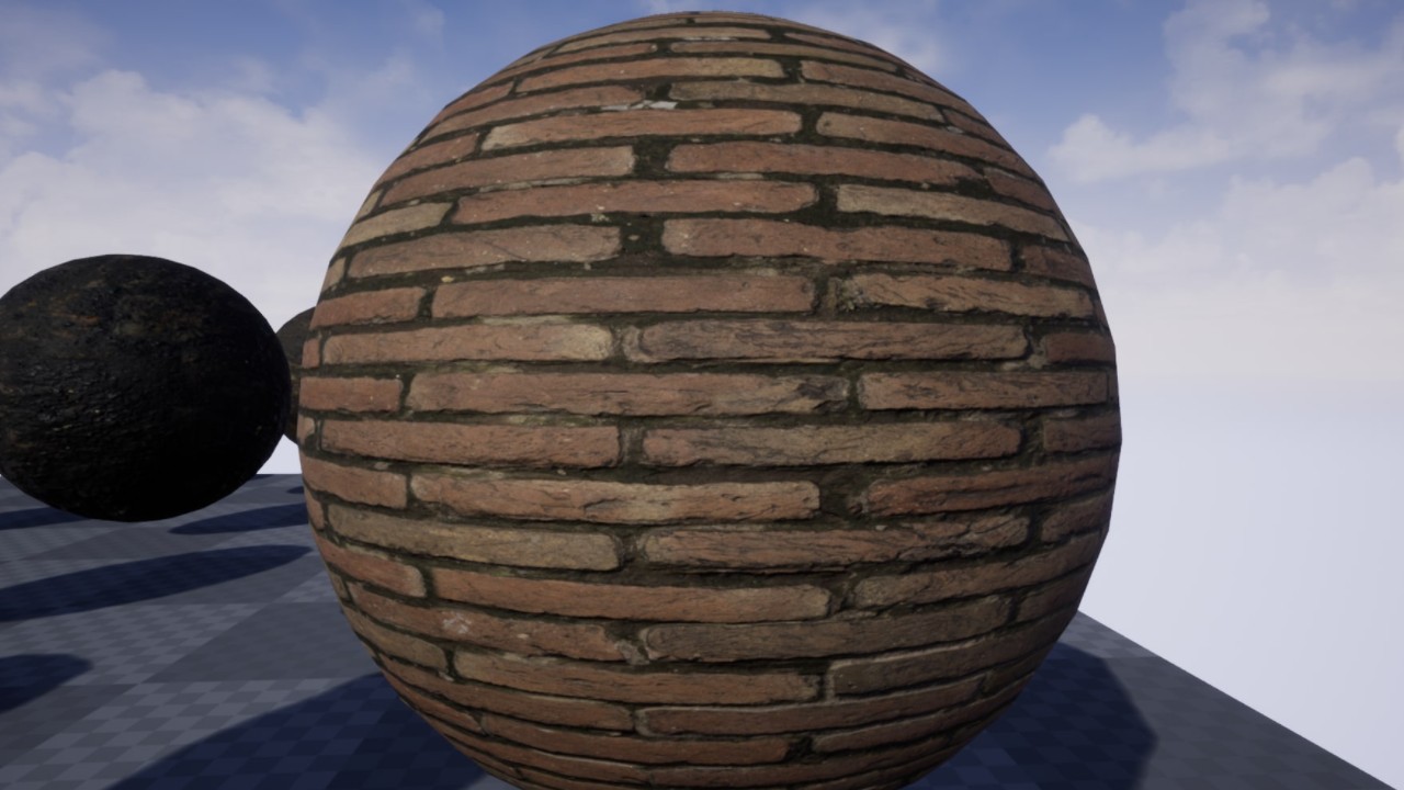 Megascans – Brick Floor Vol. 1高级砖地板材质球