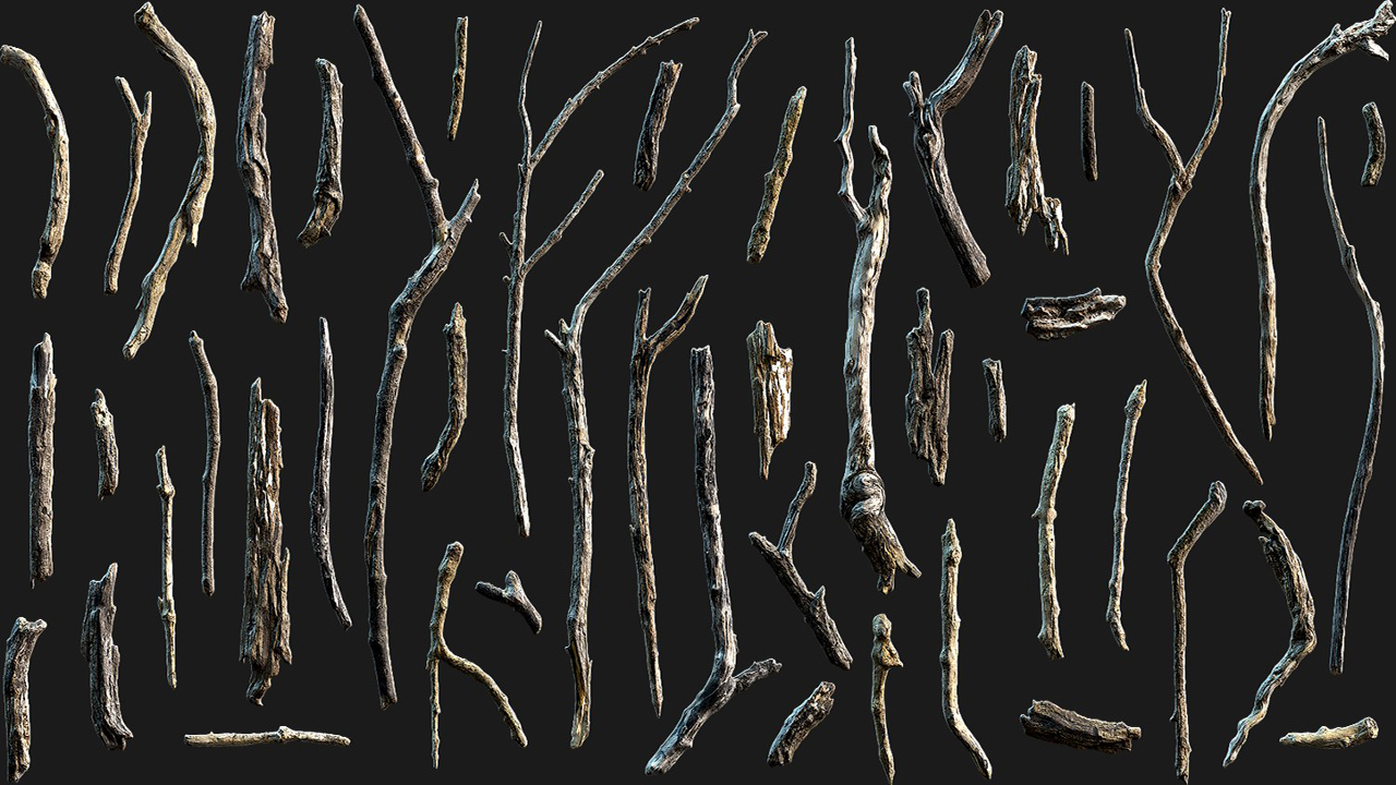 扫描资产_自然碎块034