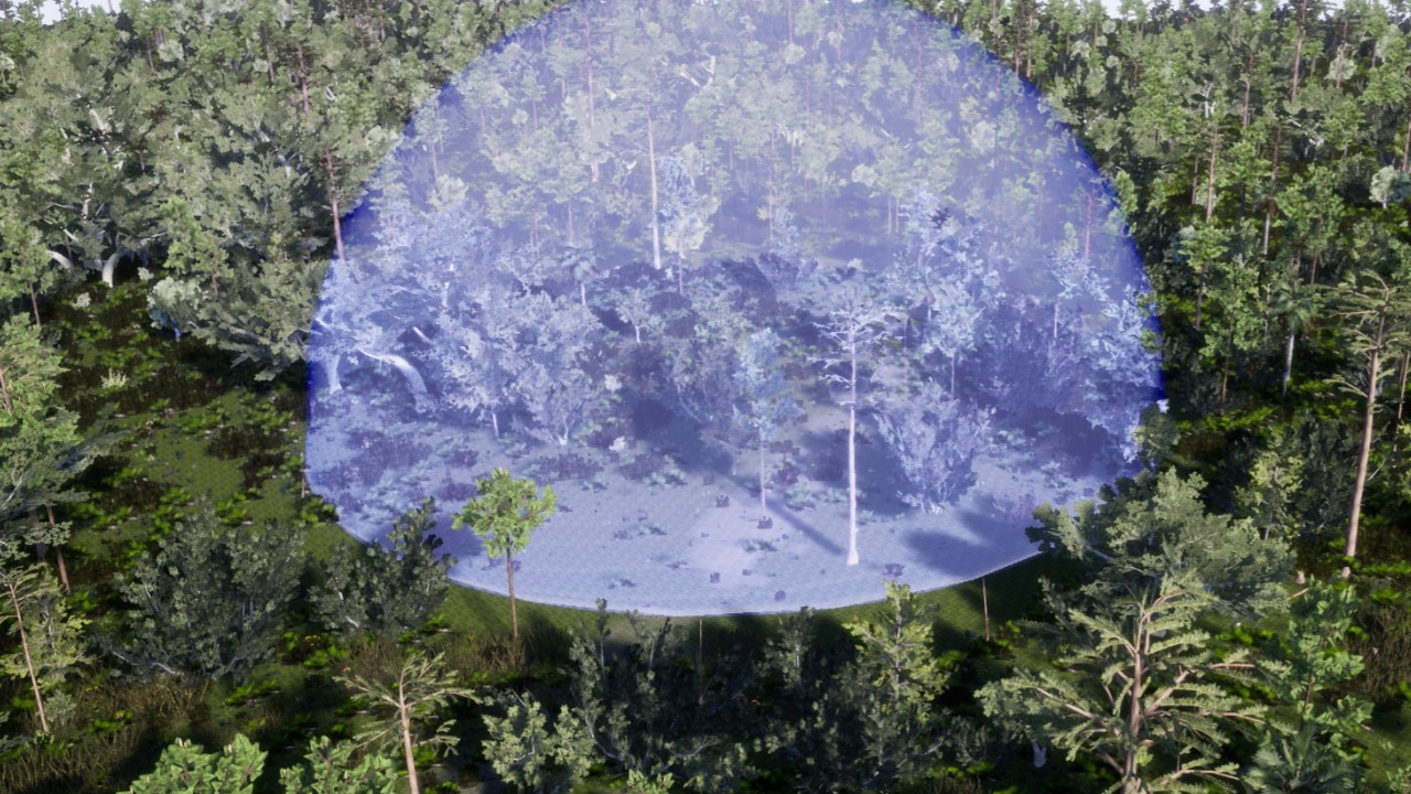 Mesic Flatwoods Brush叶子密度画笔预设