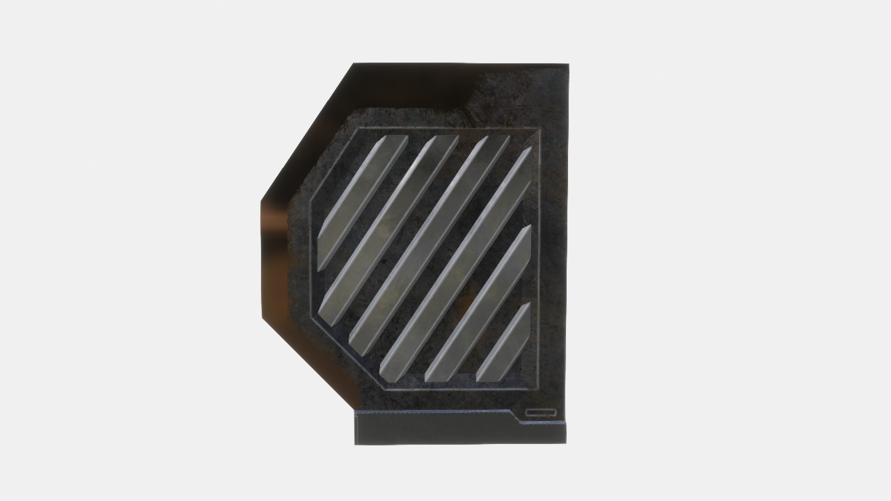 科幻机械铁门010