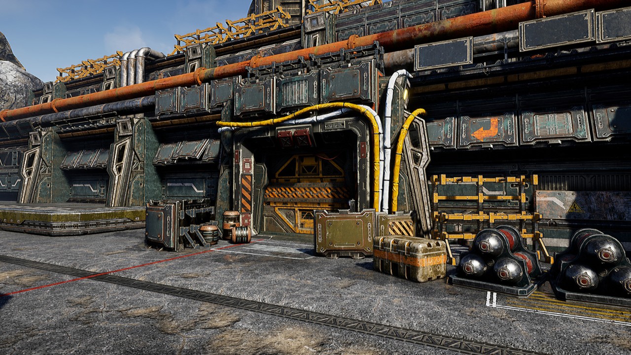 Sci Fi Modular Outpost模块化高度可定制的科幻未来主义包