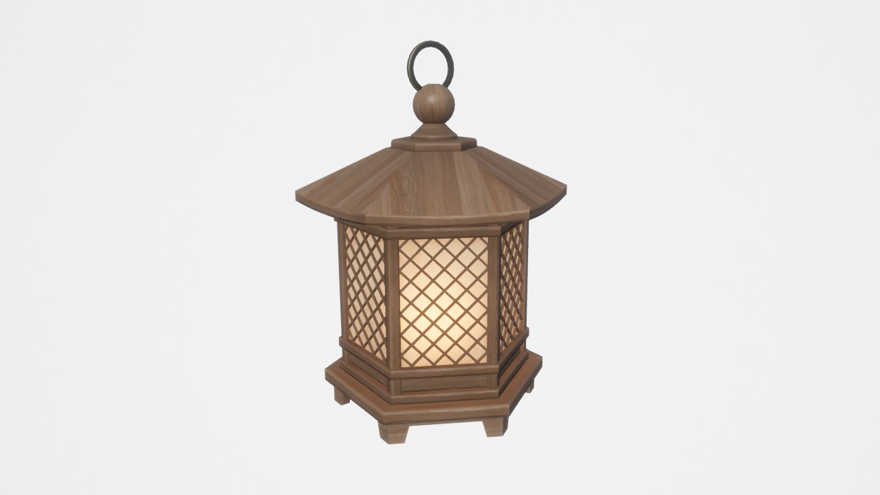 组合模型_灯笼006