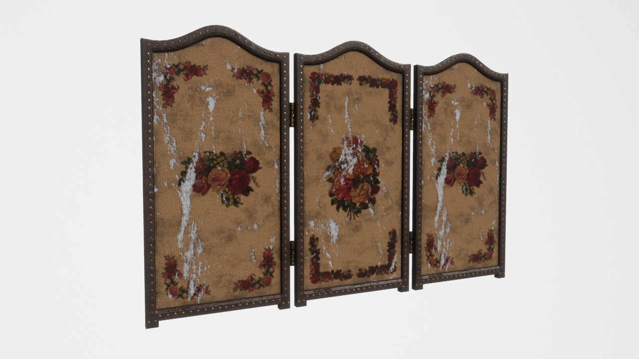 组合模型_屏风001