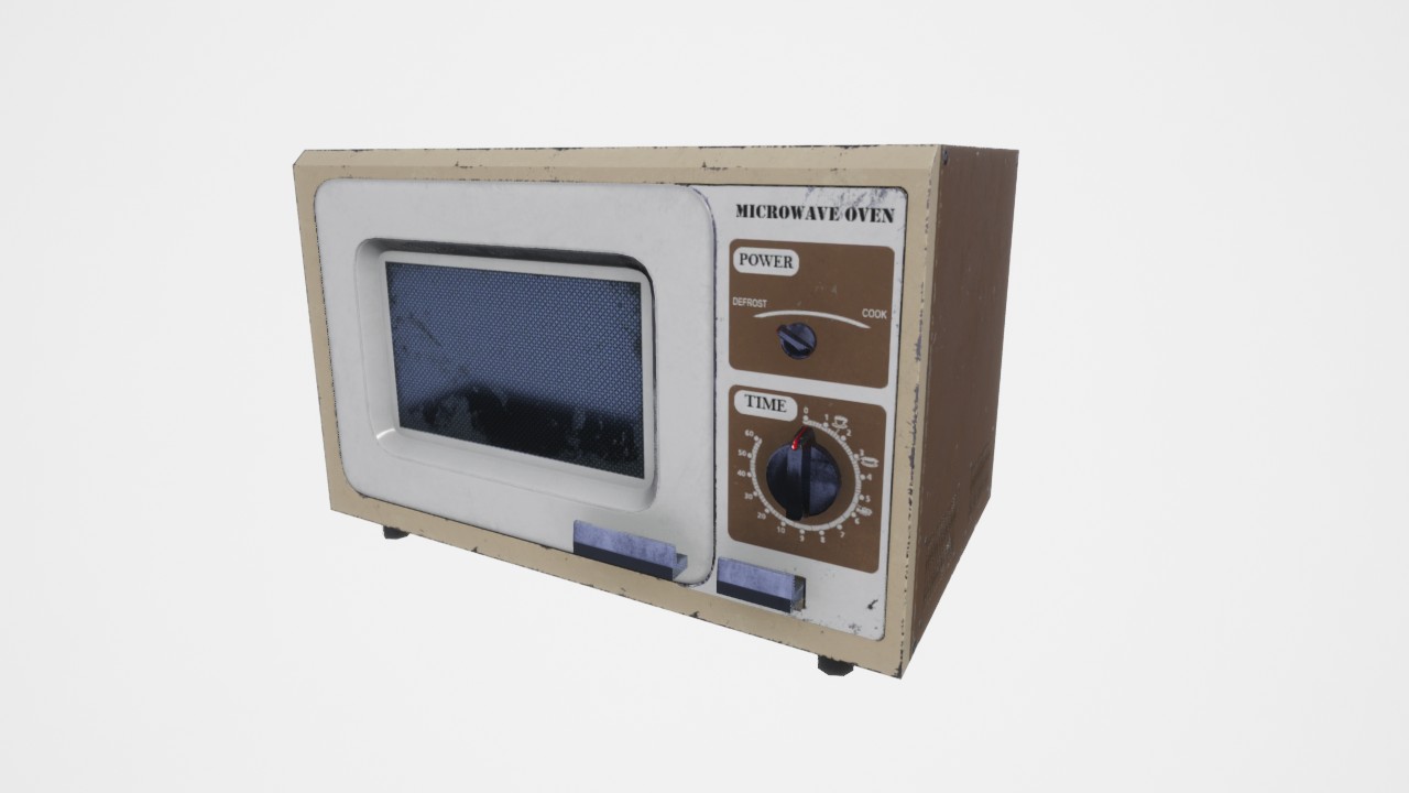 组合模型_微波炉001