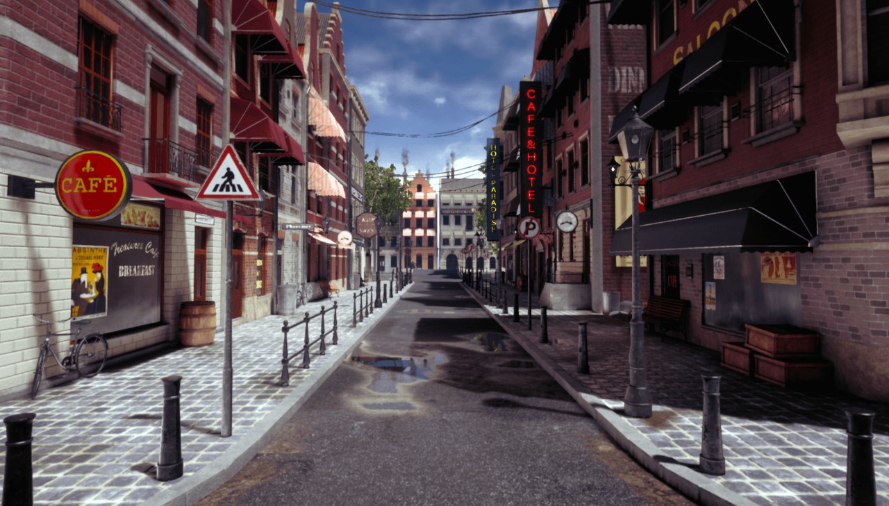 Modular European (Dutch Style) Town欧洲荷兰风格小镇