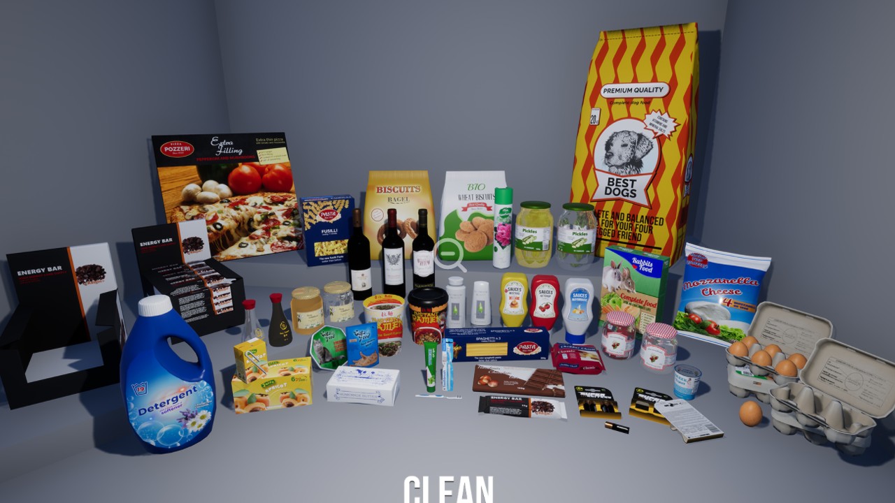 Supermarket Product – Food and Drinks – Part 2超市产品2