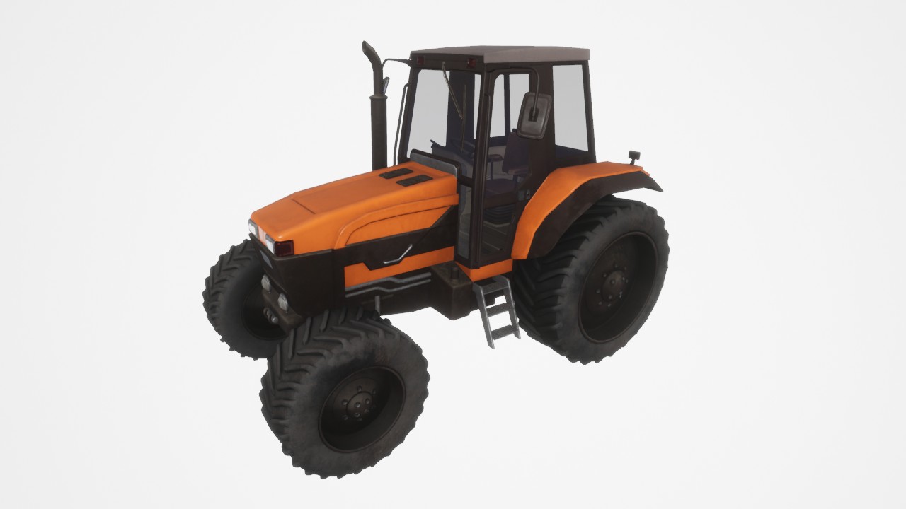 组合模型_拖拉机001