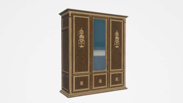 组合模型_柜子015