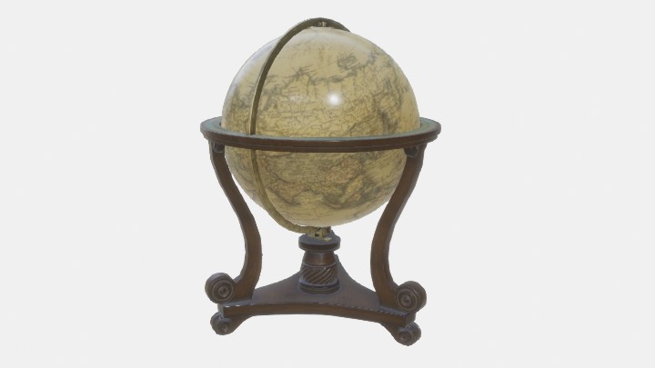 复古地球仪002