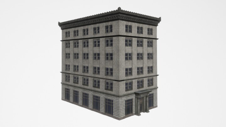 组合模型_建筑015