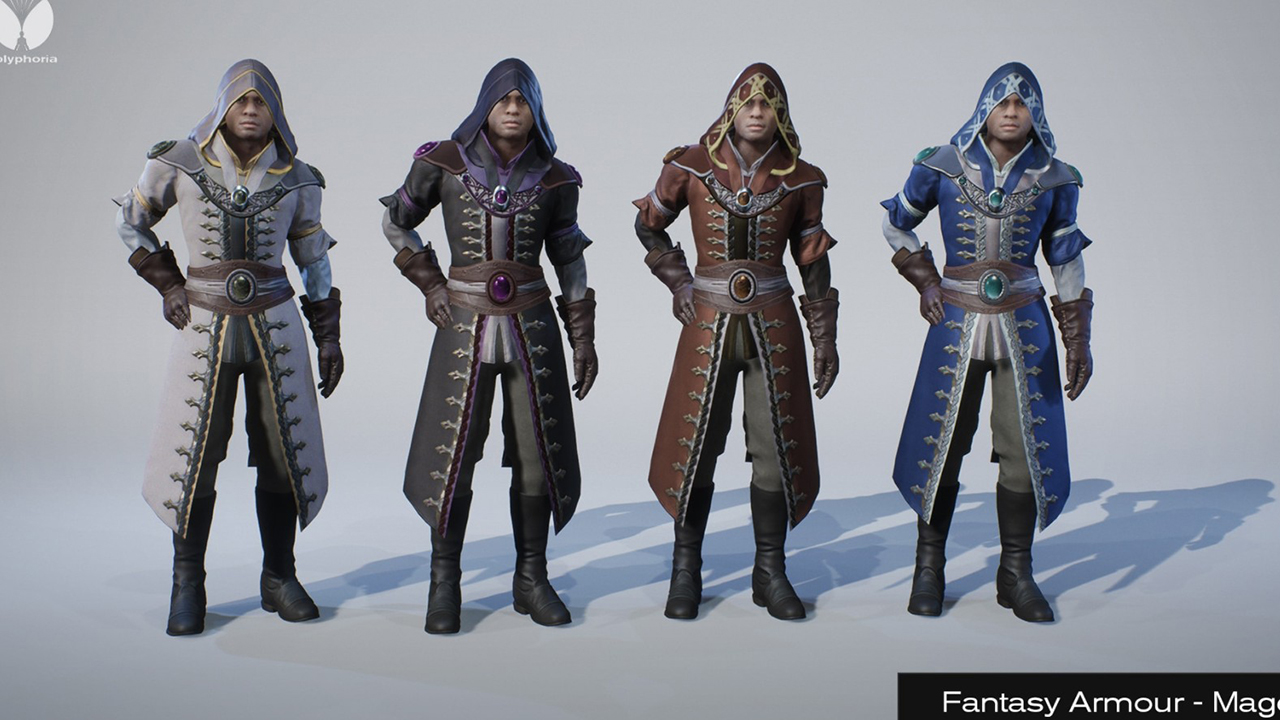 Fantasy Armour – Caster幻想盔甲-法师