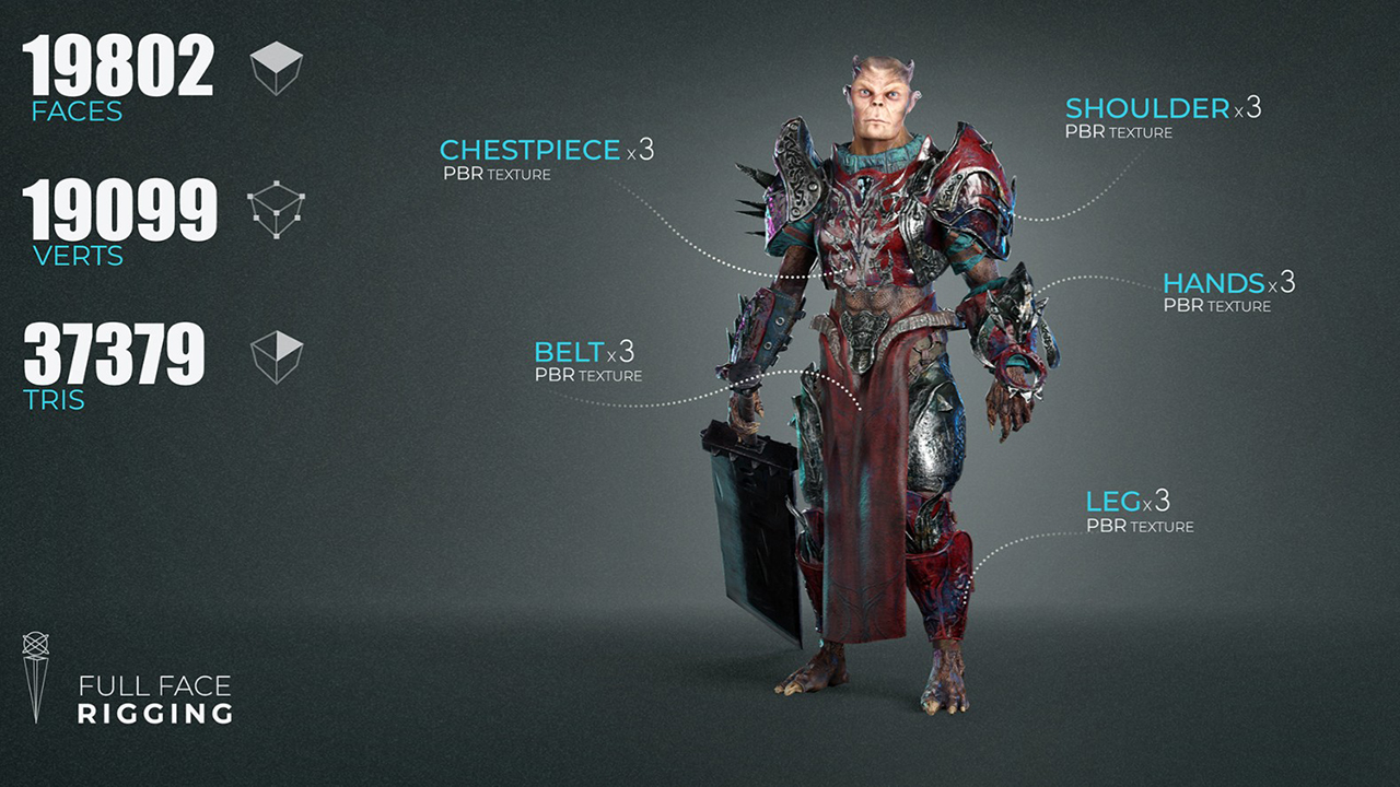 Fantasy Creature Warrior幻想生物战士