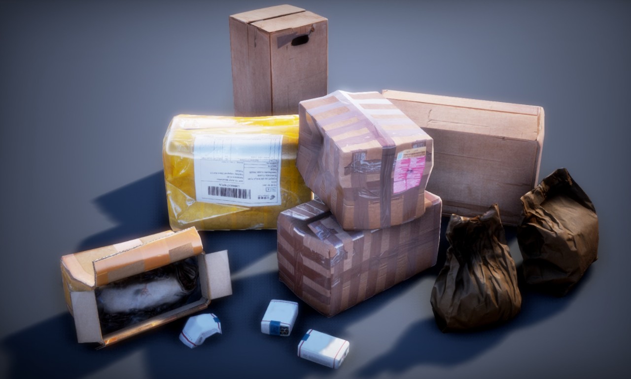 Trash Pack Vol 3 纸板箱资产