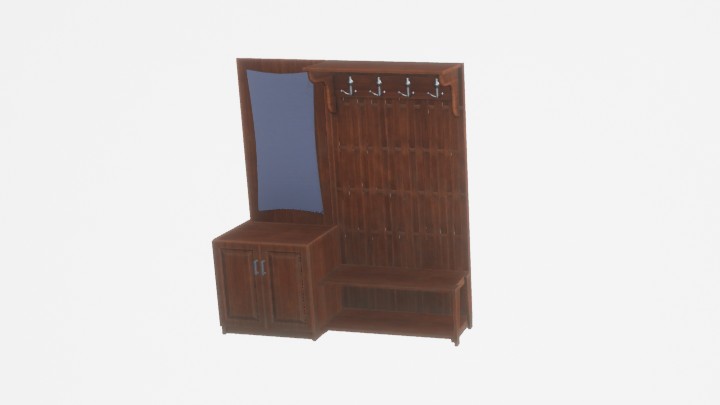 组合模型_鞋柜001