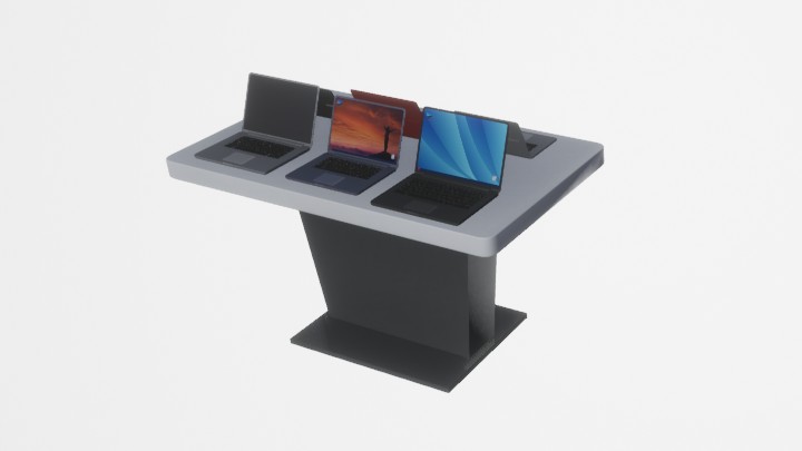 组合模型_展台014