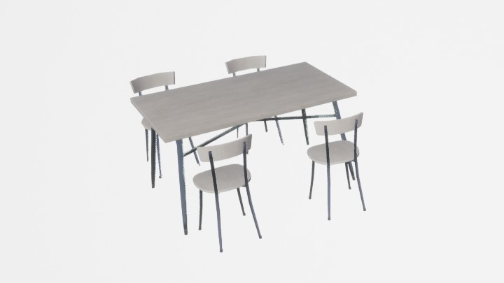 组合模型_桌椅005