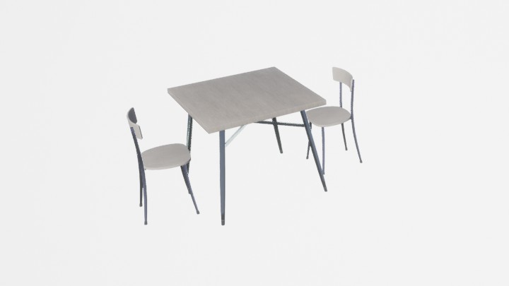 组合模型_桌椅006