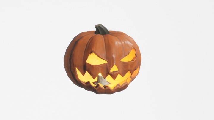 组合模型_南瓜灯001