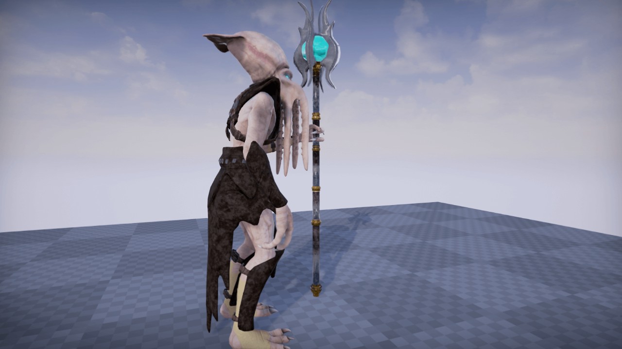 Fantasy_Werecreatures_Weresquid幻想生物鱿鱼怪