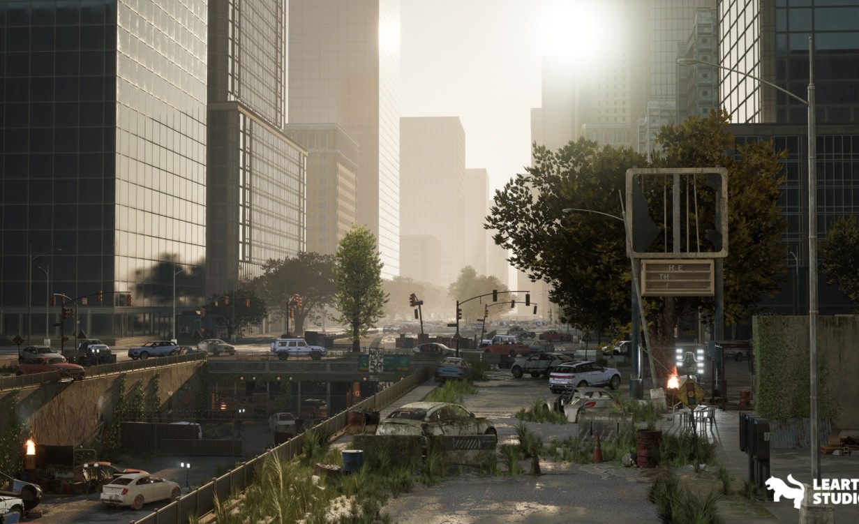 Post Apocalyptic NYC Environment Megapack现代末日城市废墟破坏场景