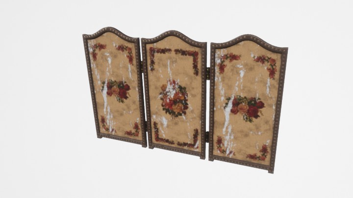 组合模型_屏风003