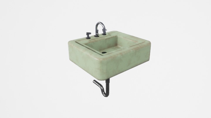 组合模型_洗手台002