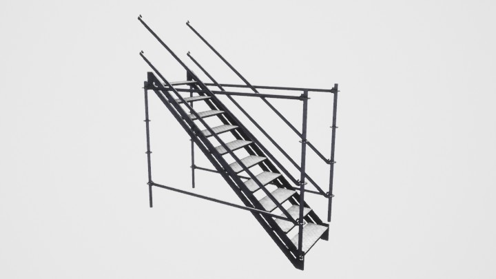 组合模型_楼梯003