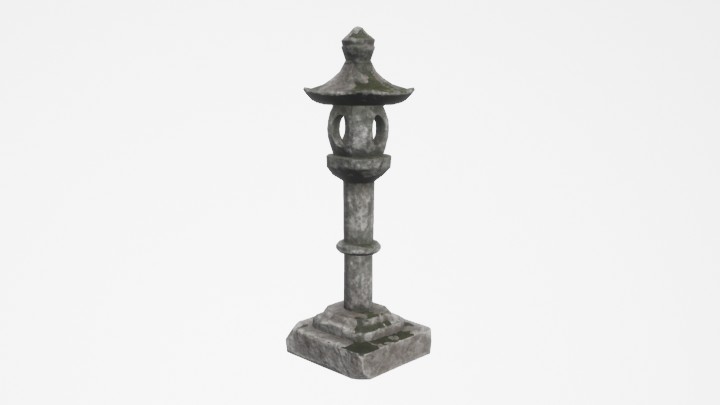 组合模型_石灯笼003