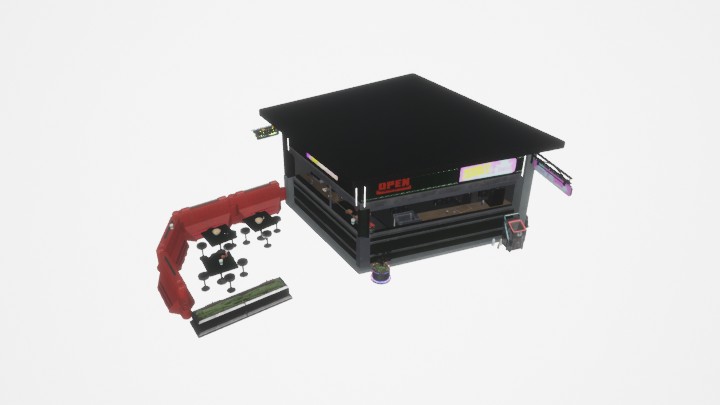 组合模型_建筑086