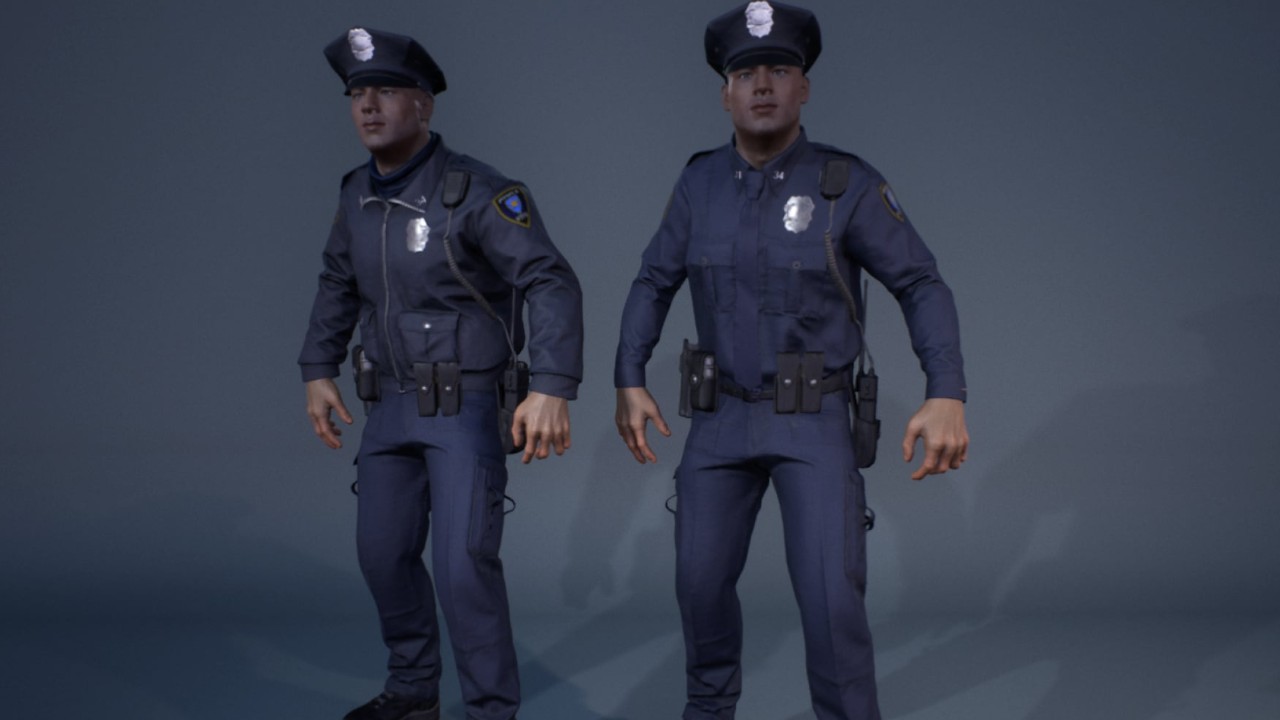 Character Factory Vol 9 Police Officer警官