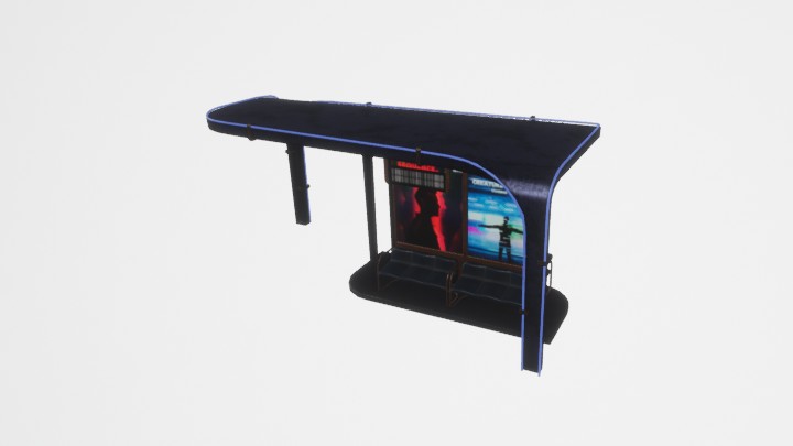 组合模型_公交车站001