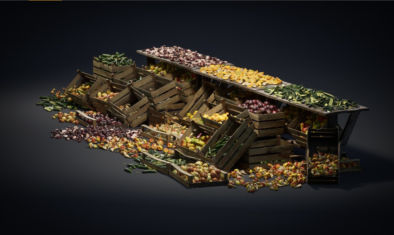 Food Props Fruits and Vegetables vol.2 食物道具水果和蔬菜第2卷