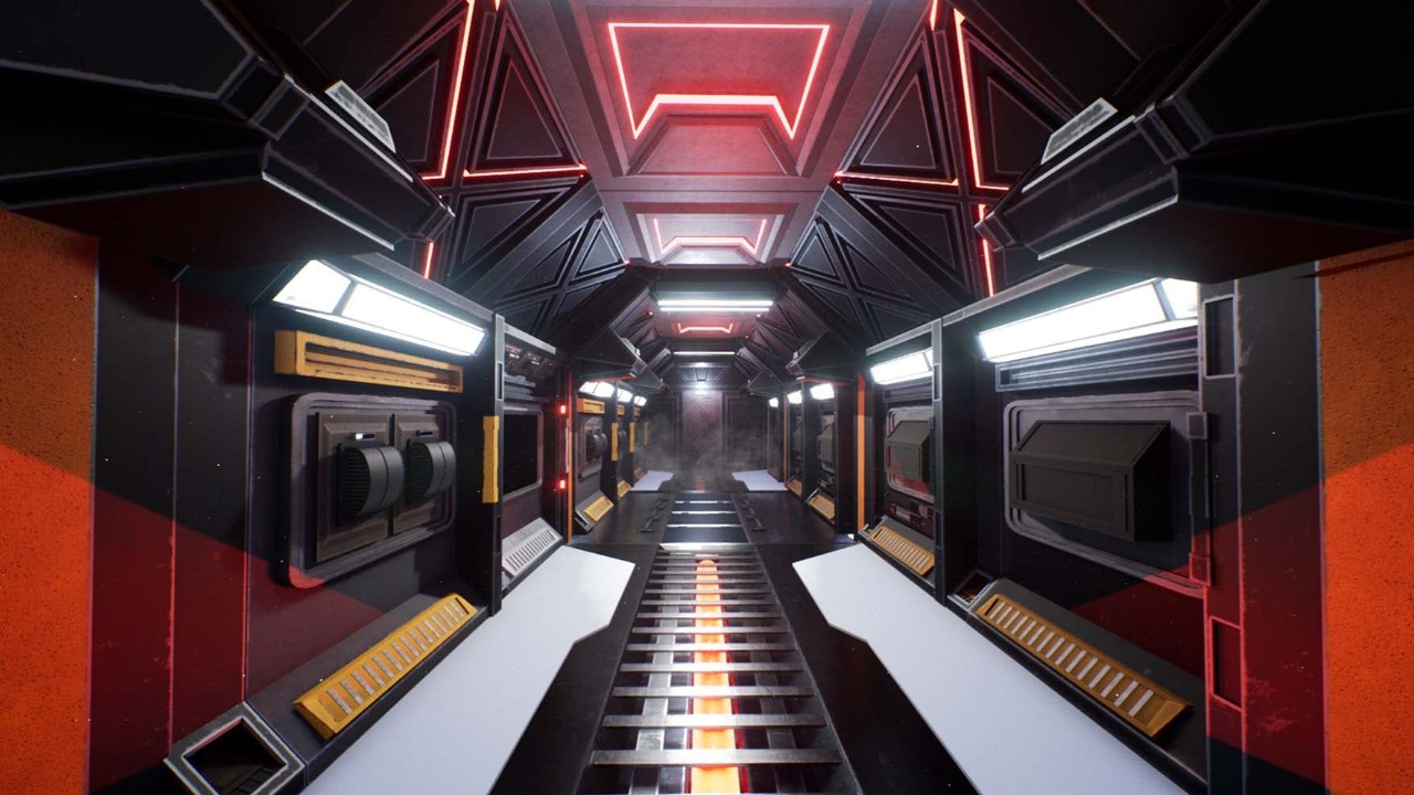 Sci-Fi Modular Corridors科幻廊道场景